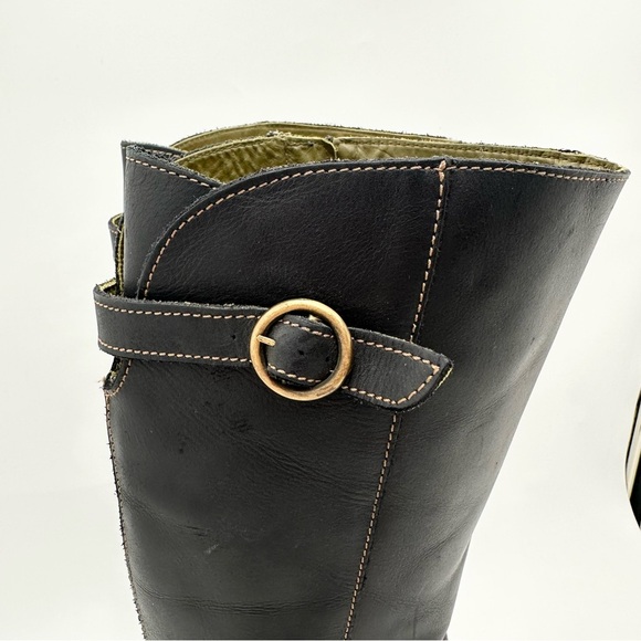 El Naturalista Lace Up Tall Leather Boots - Picture 4 of 11